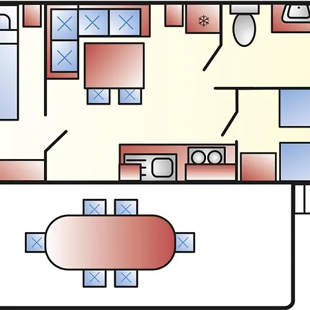 홀리데이파크 Albatross Mobile Homes On Valamar Lanterna Tar-Vabriga