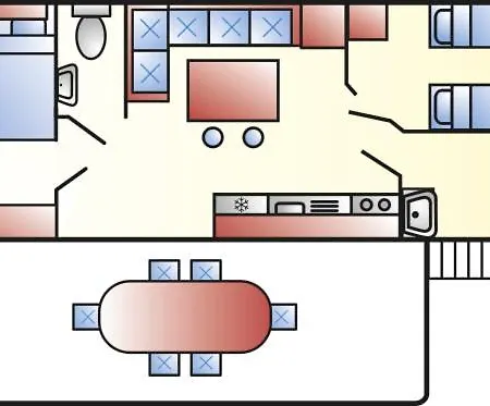 Kompleks wypoczynkowy Albatross Mobile Homes On Valamar Lanterna